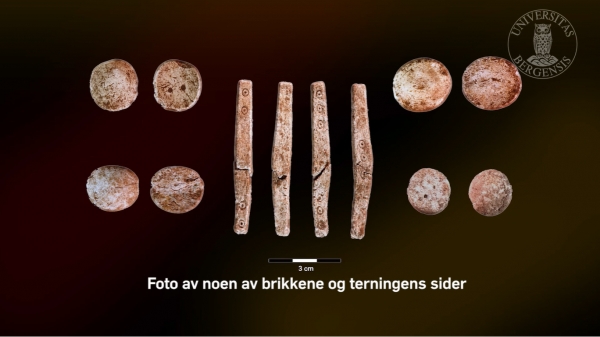 발굴된 유물들 (사진=버겐대학교 박물관 영상 발췌)