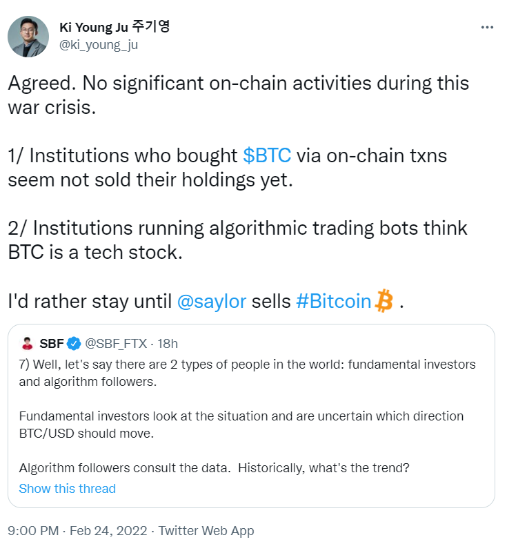 사진=주기영 크립토퀀트 대표 트위터 계정