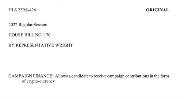 사진=하원 법안 170호(HOUSE BILL NO. 170)