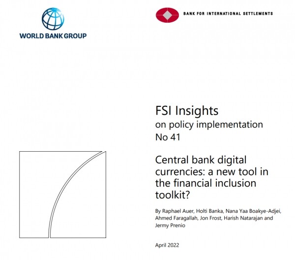 국제결제은행은 논문을 통해 취약계층의 디지털 화폐 사용 접근성 확립을 최우선 해결과제로 짚었다(사진=국제결제은행)
