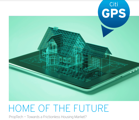 씨티은행의 보고서 ‘미래의 주택(HOME OF THE FUTURE)’(사진=씨티은행)