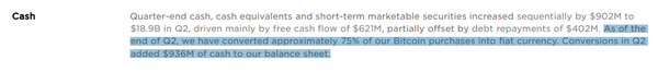 테슬라는 2분기 실적보고서를 통해 보유한 비트코인의 75%를 판매했다고 밝혔다(사진=테슬라)