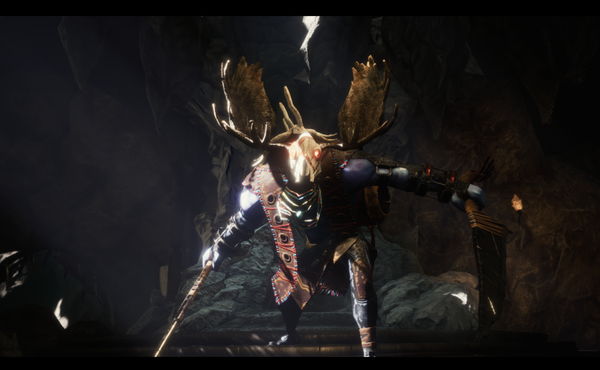 ▲ A monster using a double sword is the opponent of the demo version.