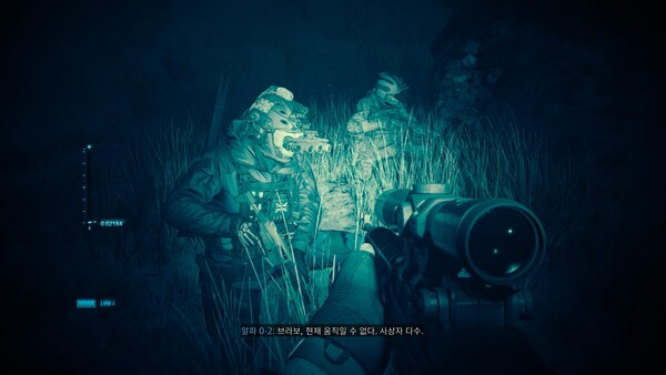 ▲ 게임 내에서는 야간 침투는 매우 평범한 편에 속할 만큼 수많은 특수부대 플레이 기믹을 만나볼 수 있다