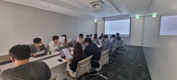 코인원 2022 침해사고 대응훈련 현장(제공=코인원)