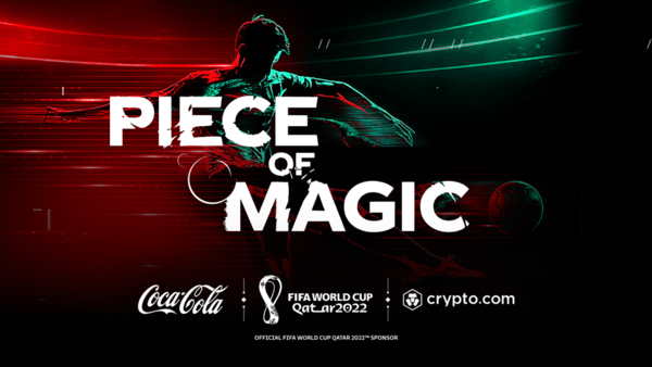코카콜라가 월드컵 테마의 ‘피스 오브 매직’ 대체불가토큰을 크립토닷컴과 함께 발행한다(사진=코카콜라)