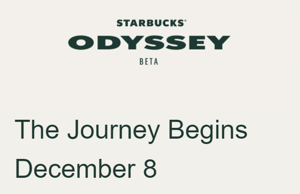 스타벅스는 현지시간으로 지난 12월 8일 대체불가토큰 기반 고객 보상 프로그램인 ‘오디세이’를 선보였다(사진=스타벅스)
