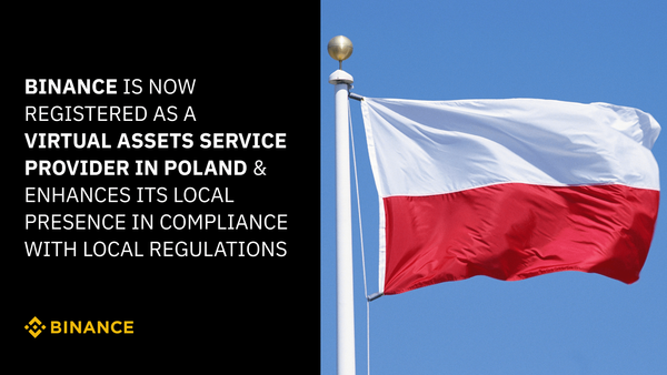 바이낸스가 폴란드 내 가상자산사업자 규제 준수를 약속했다(사진=바이낸스)