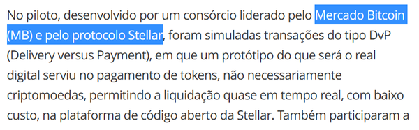 스텔라개발재단과 메르카도비트코인 거래소는 공공 블록체인에서 디지털화폐 거래 실험을 실시한 것으로 파악됐다(사진=밸러)