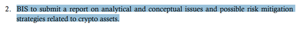 국제결제은행의 경우 가상화폐 관련 위험 완화 전략에 대한 보고서를 작성할 방침이다(사진=주요 20개국 재무장관·중앙은행 총재 회의)