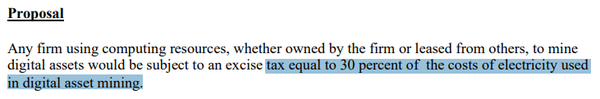 미국 재무부가 가상화폐 채굴자에게 최대 30%의 전기 소비세를 부과할 방침이다(사진=미국 재무부)