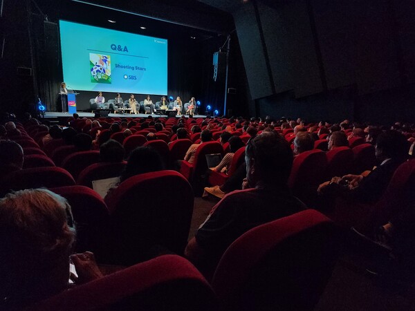 한국콘텐츠진흥원은 프랑스 칸에서 열린 밉티비에 참가해 K-포맷 쇼케이스를 개최했다(제공=한국콘텐츠진흥원)