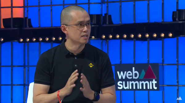 자오 창펑 바이낸스 최고경영자(사진=유튜브/ 웹 서밋 2022)