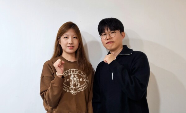 ▲ (좌측부터)율리앤탄 김효은, 최탄 공동대표(사진=경향게임스)