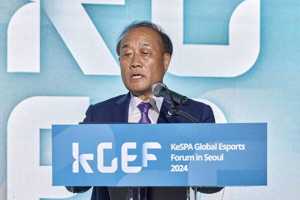 ▲ 한국e스포츠협회 김영만 회장(사진=한국e스포츠협회)