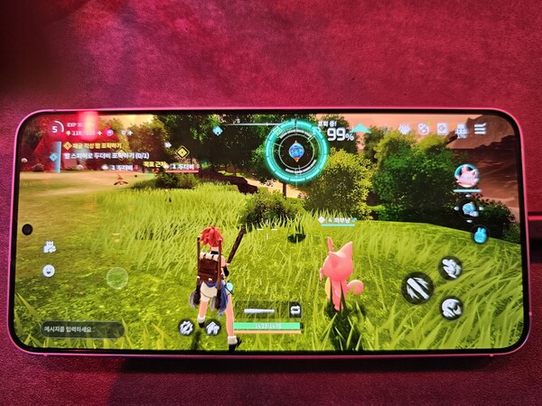 Upon entering the game, players learn how to hunt and capture Pals through the tutorial (Photo courtesy of Kyunghyang Games)